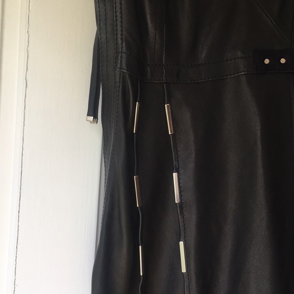 Diesel Black Gold leather dress - Picture 4 of 4